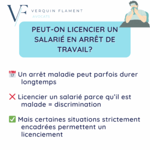 Introduction sur la possibilité de licencier pendant la maladie