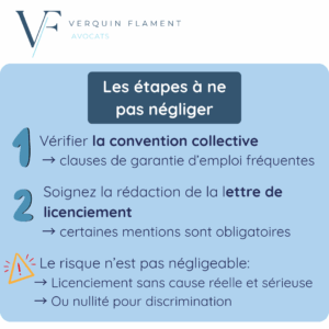 Les étapes d'un licenciement pendant la maladie