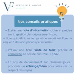 Déplacements professionnels - conseils pratiques
