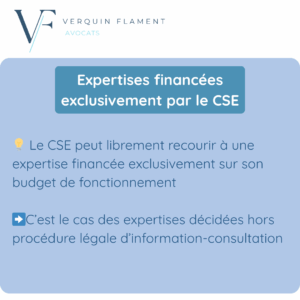 Expertise CSE - financement par CSE