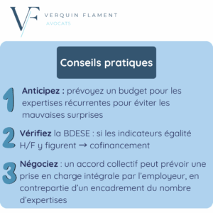 Expertise CSE - conseils pratiques